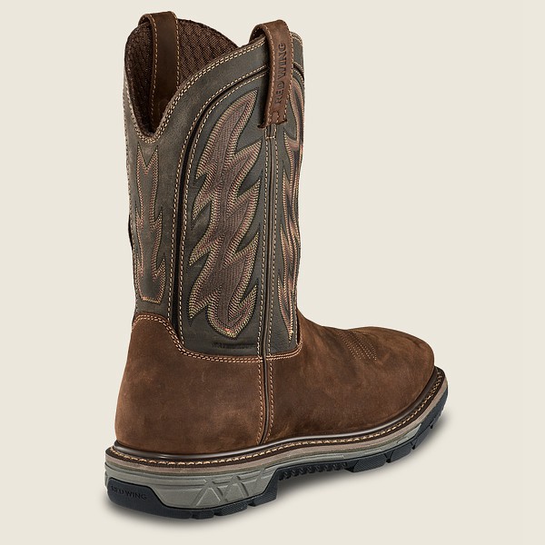 Bottes de Sécurité Red Wing - Rio Flex - 11-Inch Waterproof Toe Pull-On - Marron - Homme 506UPONWX